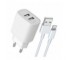 Cargador de casa - USB 2.4A + Cable Apple