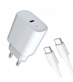 Cargador de casa - PD + Cable USB Type-C (1m)